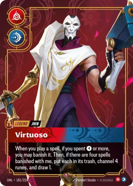Jhin, Virtuoso (181/219) [Unleashed]