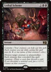 Lethal Scheme [Marvel Super Heroes Commander]