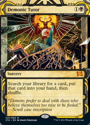 Demonic Tutor (Foil Etched) [Strixhaven: Mystical Archive]