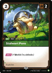 Stalwart Poro (052/298) [Riftbound Organized Play Promotional Cards]