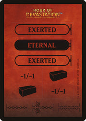Punchcard (With Copyright Symbol) [Hour of Devastation Tokens]