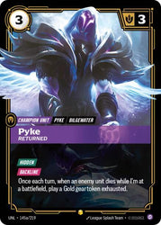 Pyke, Returned (Alternate Art) (145a/219) [Unleashed]