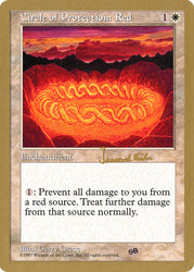 Circle of Protection: Red (Janosch Kuhn) (SB) [World Championship Decks 1997]