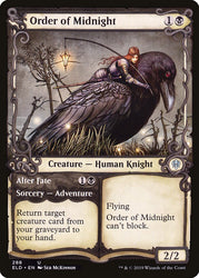 Order of Midnight // Alter Fate (Showcase) [Throne of Eldraine]