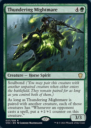 Thundering Mightmare [Innistrad: Crimson Vow Commander]