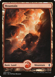Mountain (265) (Full Art) [Battle for Zendikar]