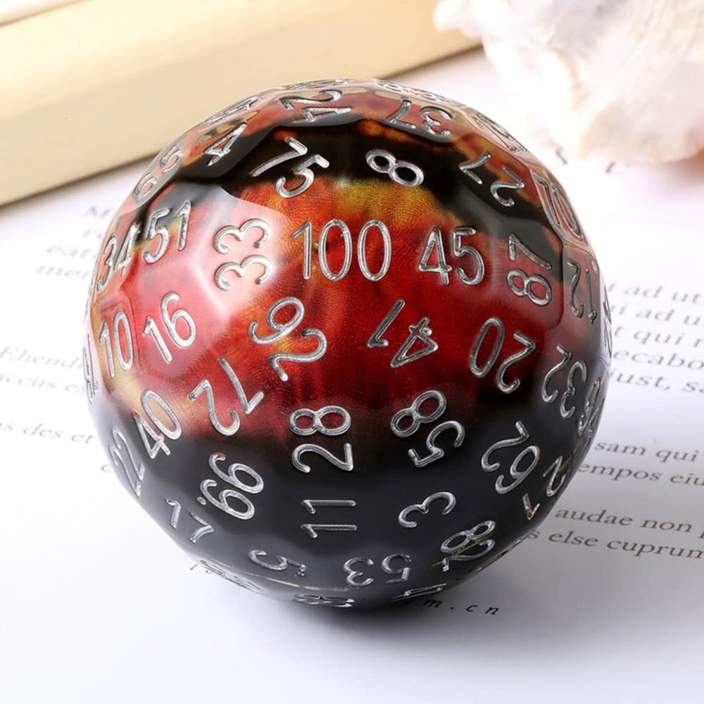 Dice Habit: d100 - Red Dragon Eye