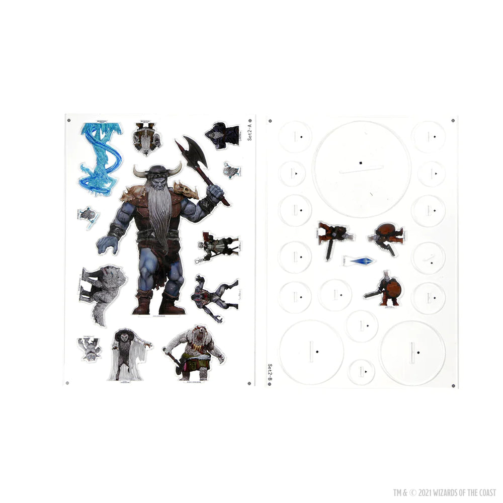D&D Idols of the Realms: Icewind Dale Rime of the Frostmaiden - Frost Giant 2D Set