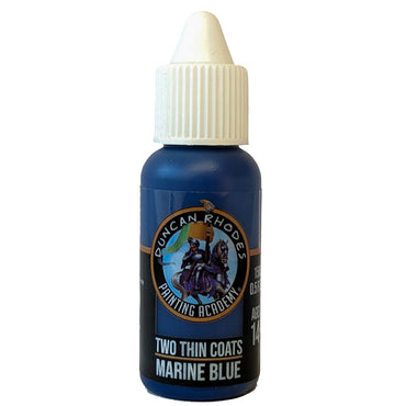 Two Thin Coats: Marine Blue
