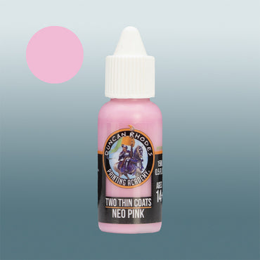 Two Thin Coats: Neo Pink