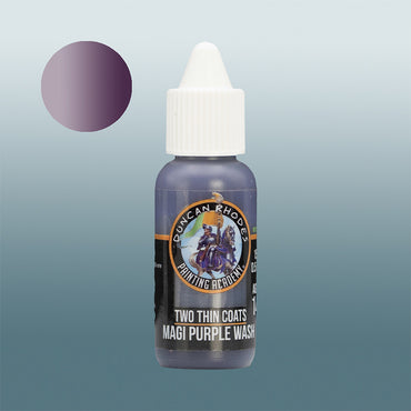 Two Thin Coats: Purple Glaze