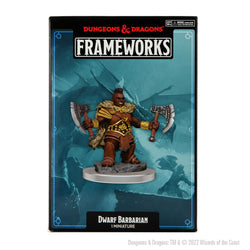 D&D Frameworks: Dwarf Barbarian Female (W1)