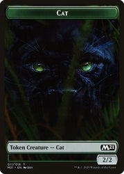 Cat Token (011/018) [Core Set 2021 Tokens]
