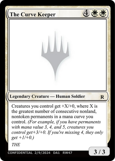 The Curve Keeper [Unknown Event]