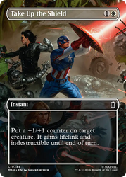 Take Up the Shield (Borderless) [Marvel Super Heroes]