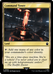 Command Tower (0856) (Surge Foil) [Doctor Who]