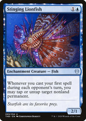 Stinging Lionfish [Theros Beyond Death]