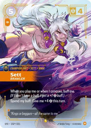 Sett, Brawler (Signature) (232*/221) [Spiritforged]