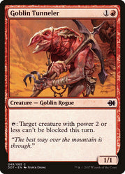 Goblin Tunneler [Duel Decks: Merfolk vs. Goblins]