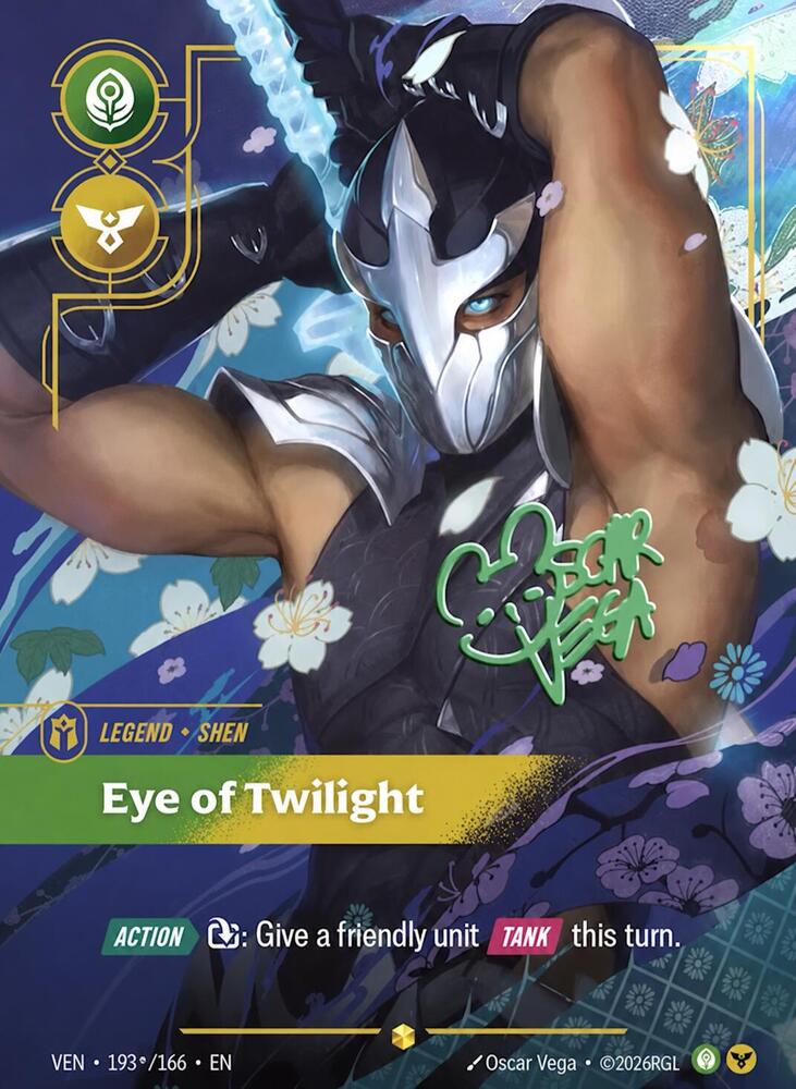 Shen, Eye of Twilight (Signature) (193*/166) [Vendetta]