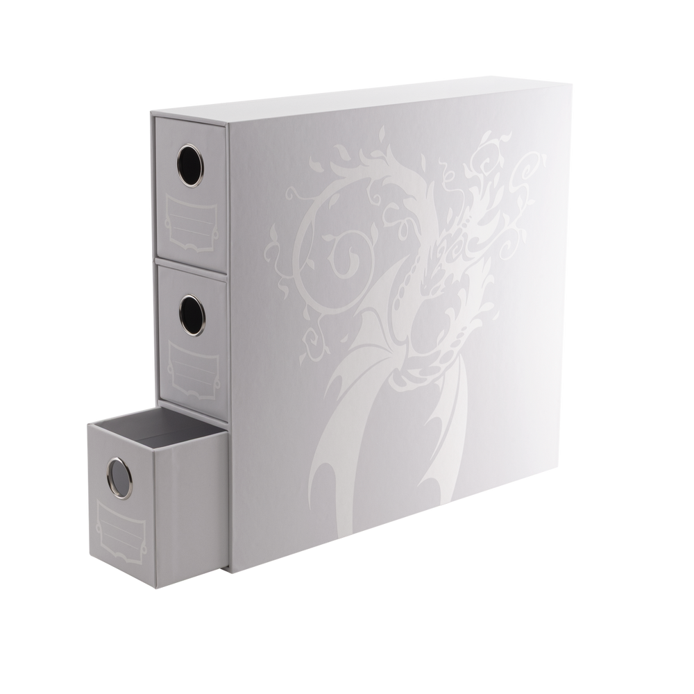 Dragon Shield: Fortress - Vertical - 3 XL (White)