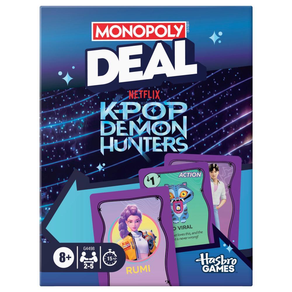 Monopoly Deal: KPop Demon Hunters - Card Game