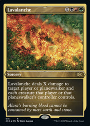 Lavalanche (Foil Etched) [Double Masters 2022]