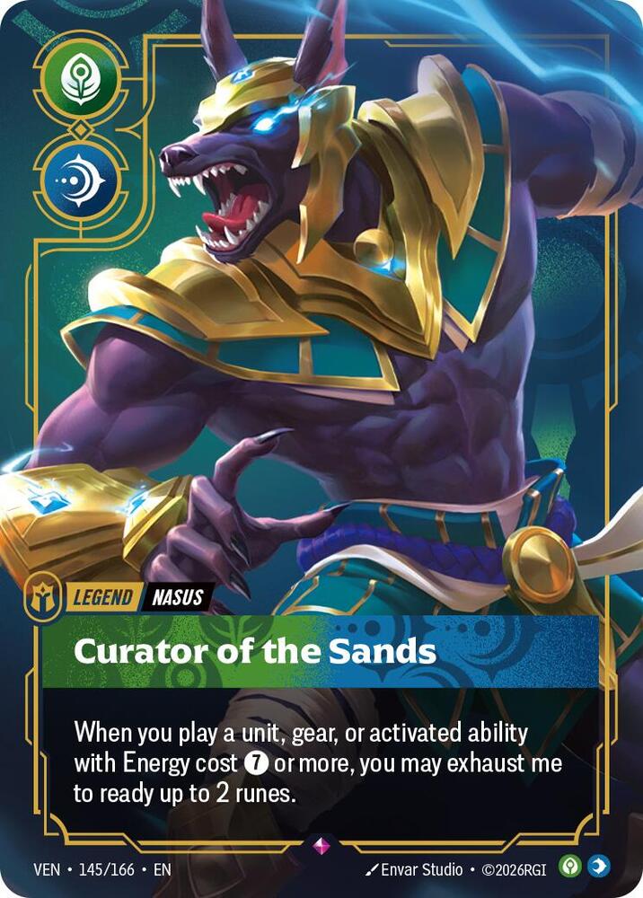 Nasus, Curator of the Sands (145/166) [Vendetta]