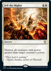 Fell the Mighty [Innistrad: Crimson Vow Commander]
