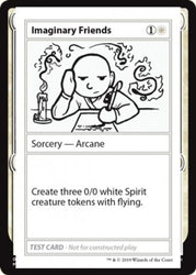 Imaginary Friends (2021 Edition) [Mystery Booster Playtest Cards]