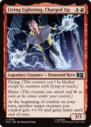 Living Lightning, Charged Up [Marvel Super Heroes Commander]