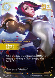 Fiora, Worthy (180/221) [Spiritforged]