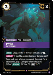 Pyke, Returned (145/219) [Unleashed]