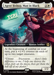 Agent Bishop, Man in Black (Extended Art) [Teenage Mutant Ninja Turtles]