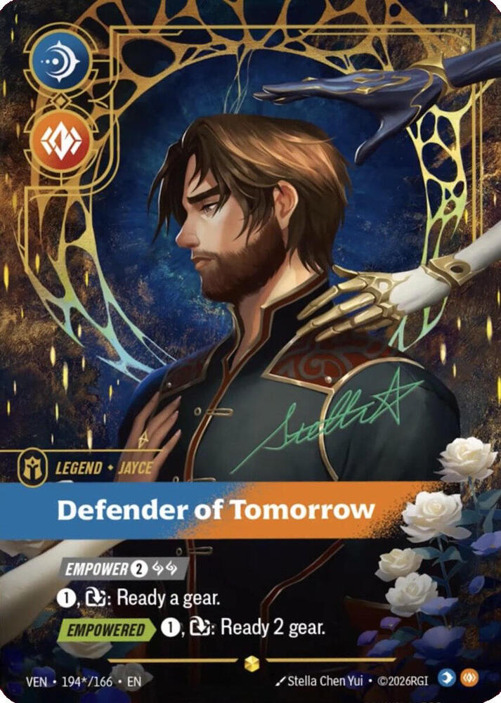 Jayce, Defender of Tomorrow (Signature) (194*/166) [Vendetta]
