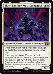 Black Panther, Most Dangerous [Marvel Super Heroes Commander]