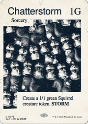 Chatterstorm (0072) [Secret Lair x MSCHF: The Zeta Set]