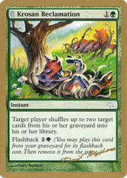 Krosan Reclamation (Dave Humpherys) [World Championship Decks 2003]