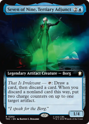 Seven of Nine, Tertiary Adjunct (Extended Art) [Star Trek Commander]