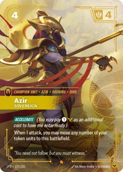 Azir, Sovereign (177/221) [Spiritforged]