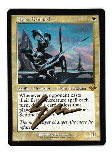 Esper Sentinel (Retro - Shadow Signed) [Modern Horizons 2]