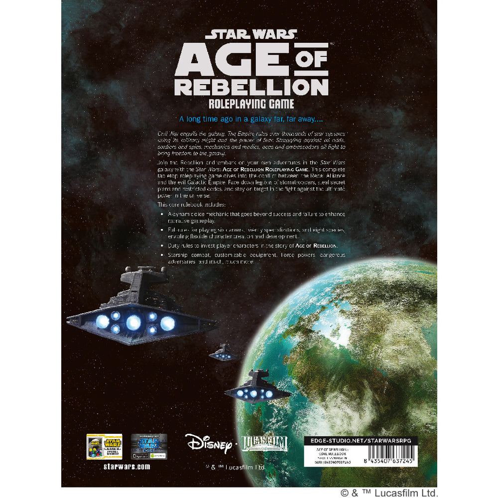 Star Wars: Age of Rebellion - Core Rulebook
