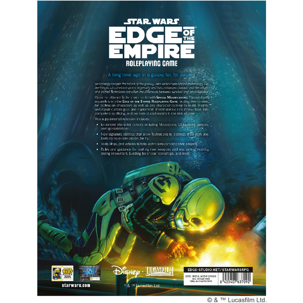 Star Wars: Edge of the Empire - Special Modifications