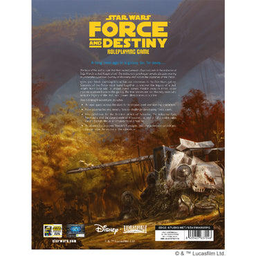 Star Wars: Force And Destiny - Chronicles of the Gatekeeper