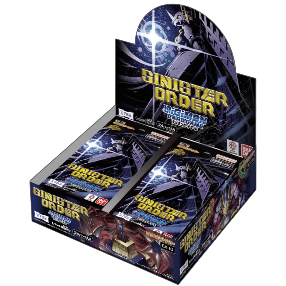 Digimon TCG: Sinister Order Booster Box (EX10)