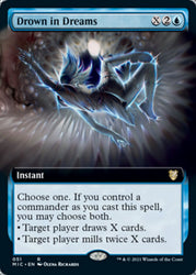 Drown in Dreams (Extended Art) [Innistrad: Midnight Hunt Commander]
