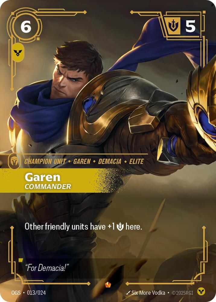 Garen, Commander (013/024) [Origins: Proving Grounds]