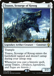 Traxos, Scourge of Kroog [Dominaria Prerelease Promos]