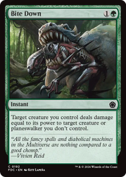 Bite Down [Foundations Commander]
