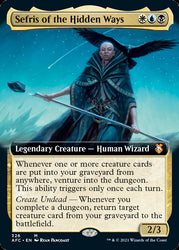 Sefris of the Hidden Ways (Extended Art) [Dungeons & Dragons: Adventures in the Forgotten Realms Commander]
